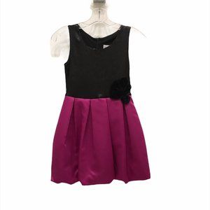 Girl’s ZOE Pink Bubble Party Dress 10 Sequin